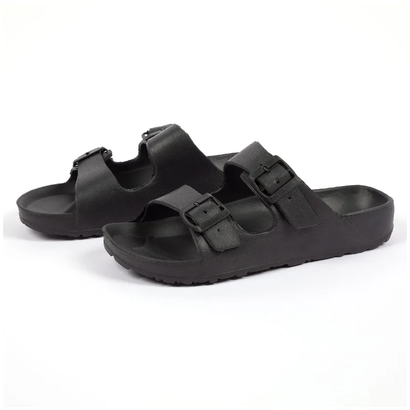 Men's Double Buckle Slide Sandals