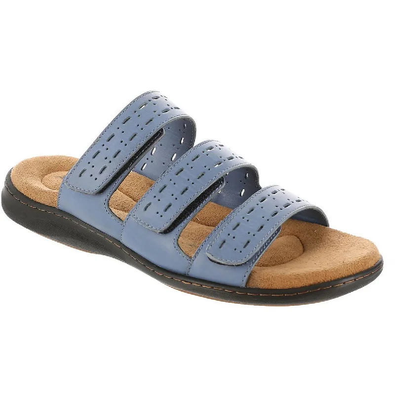 Array Womens Boardwalk Leather Slide Sandals