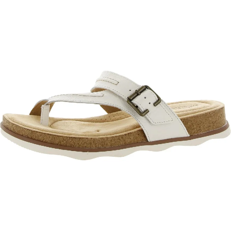 Clarks Womens Bryn Comfort Insole Slip On Thong Sandals