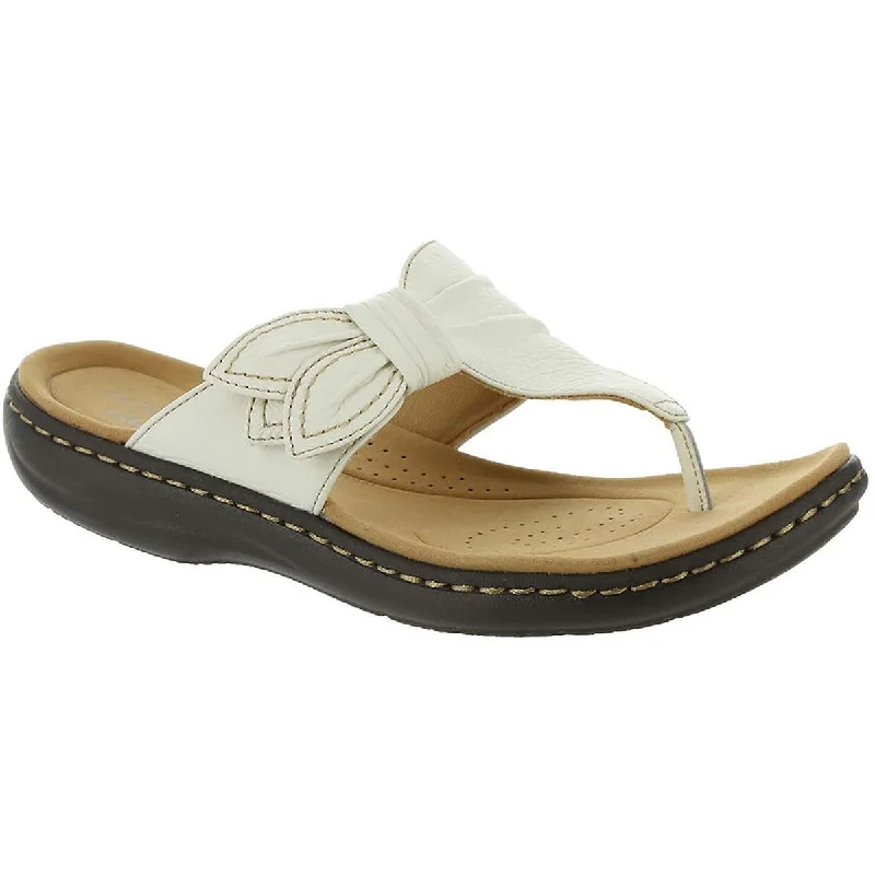 Clarks Womens Laurieann Rae  Slip On Outdoors Thong Sandals