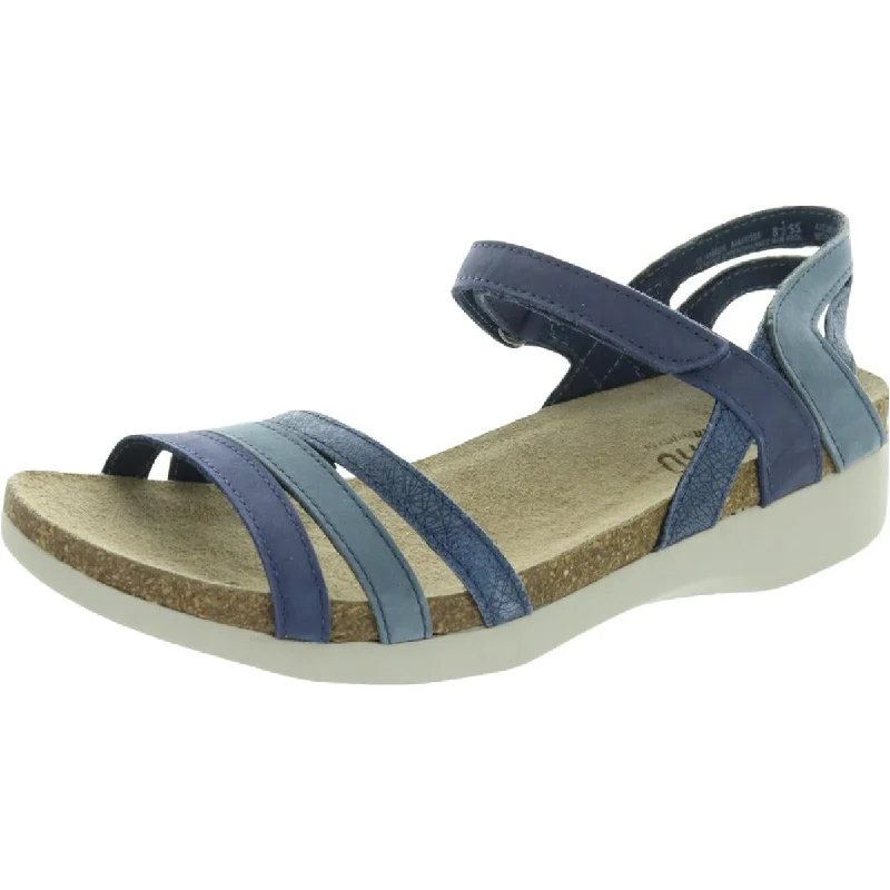 Easy Spirit Womens Summer Wedge Adjustable Footbed Sandals