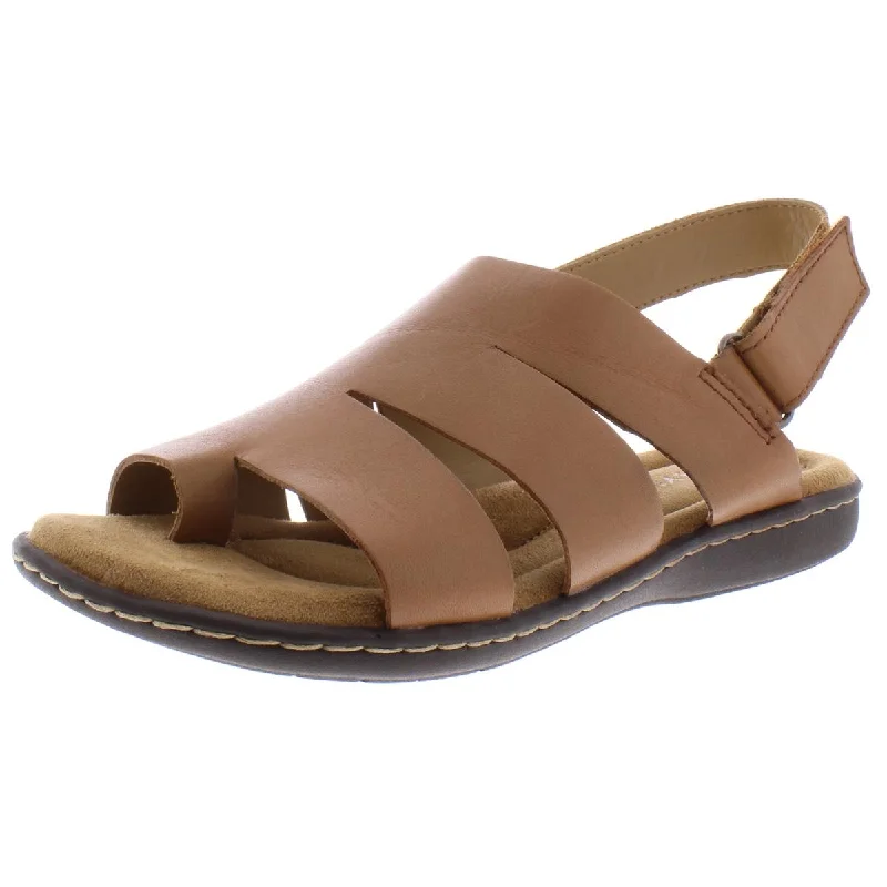 Jamaica Womens Leather Dressy Slingback Sandals