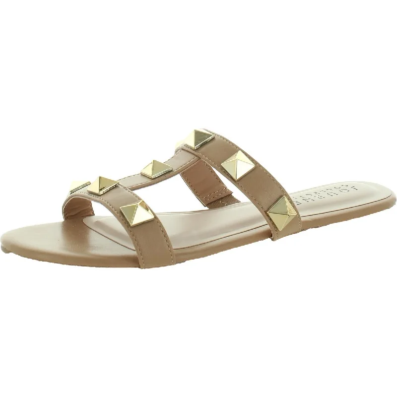 Journee Collection Womens Comfort Insole Manmade Flatform Sandals