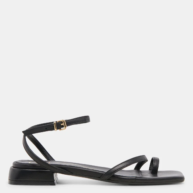 Lexi Sandals Black Leather