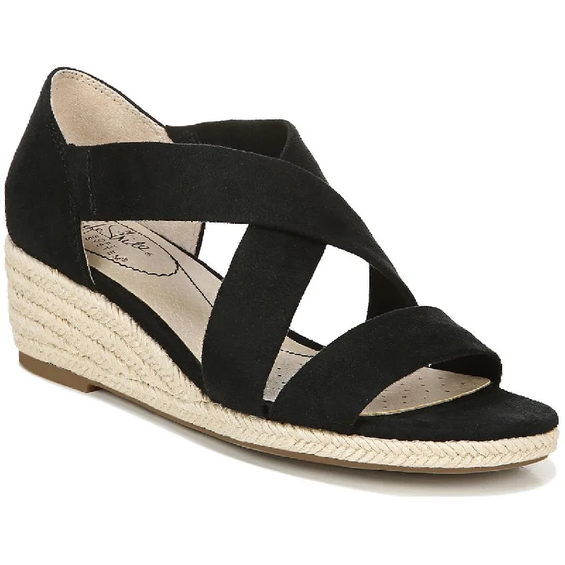 LifeStride Womens Siesta Sandals Strappy Espadrilles