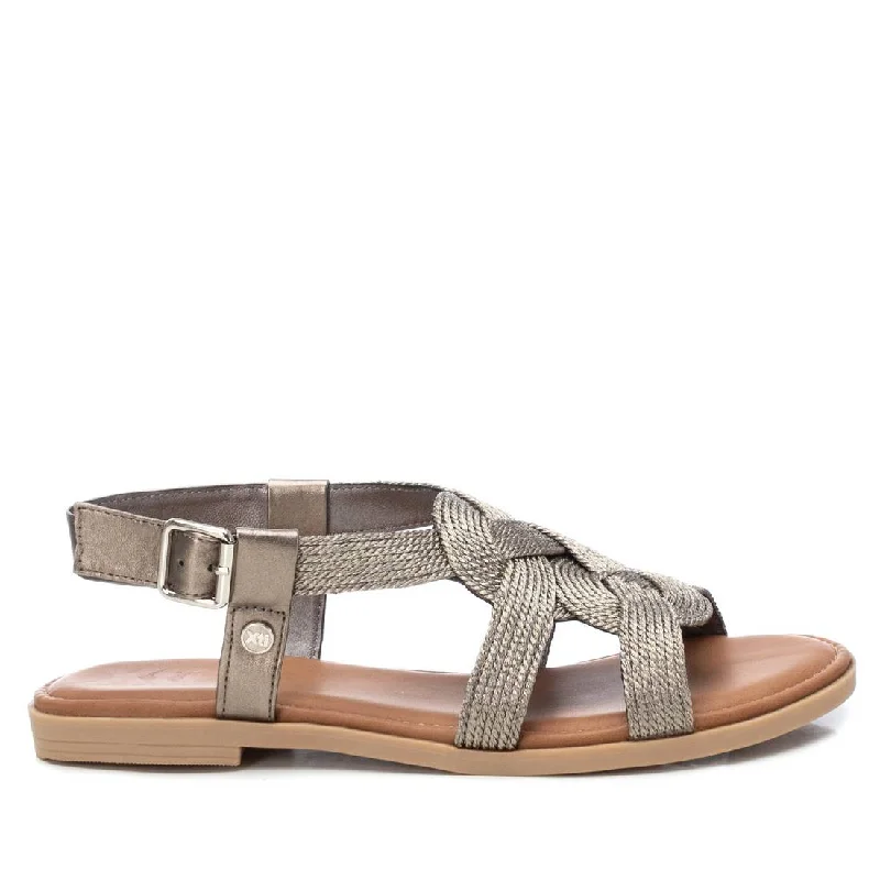 Women's Braided Flat Sandals By XTI