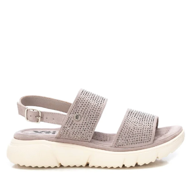 Women's Flat Suede Sandals By XTI_