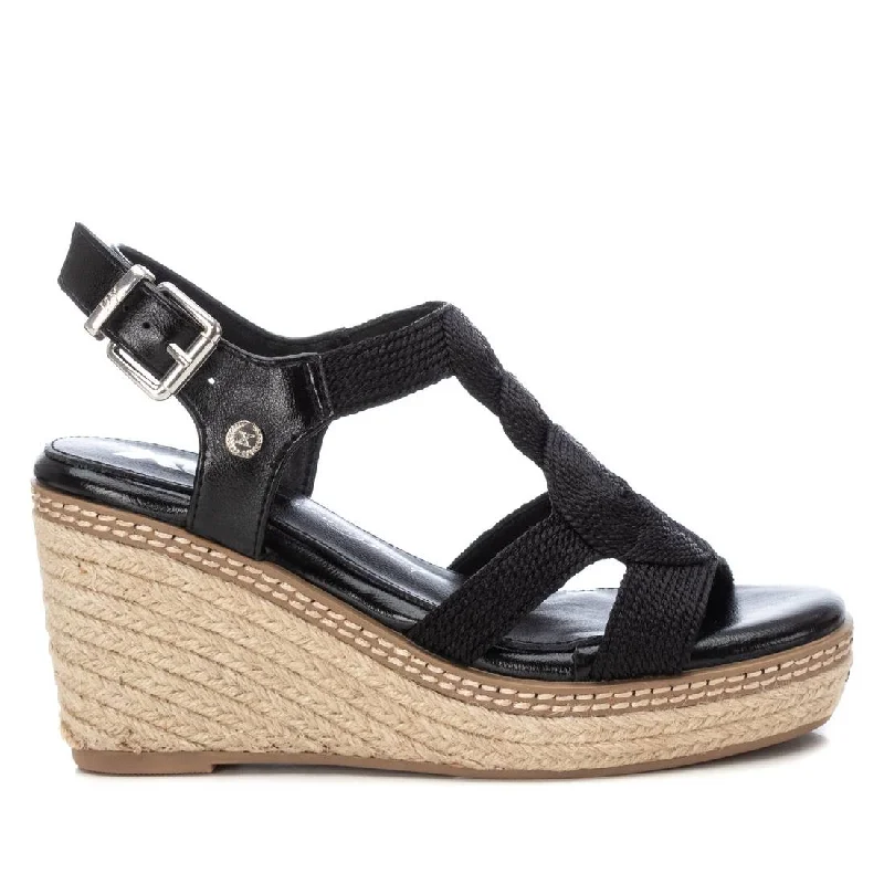 Women's Jute Wedge Sandals By XTI