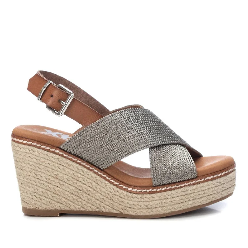 Women's Jute Wedge Sandals By XTI