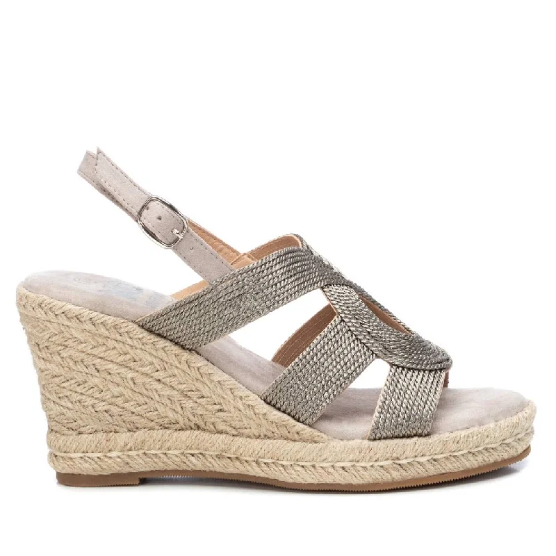 Women's Jute Wedge Sandals By XTI_