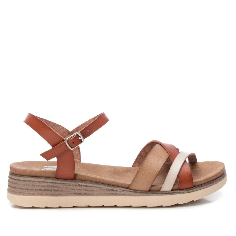 Women's Strappy Comfort Sandals By XTI