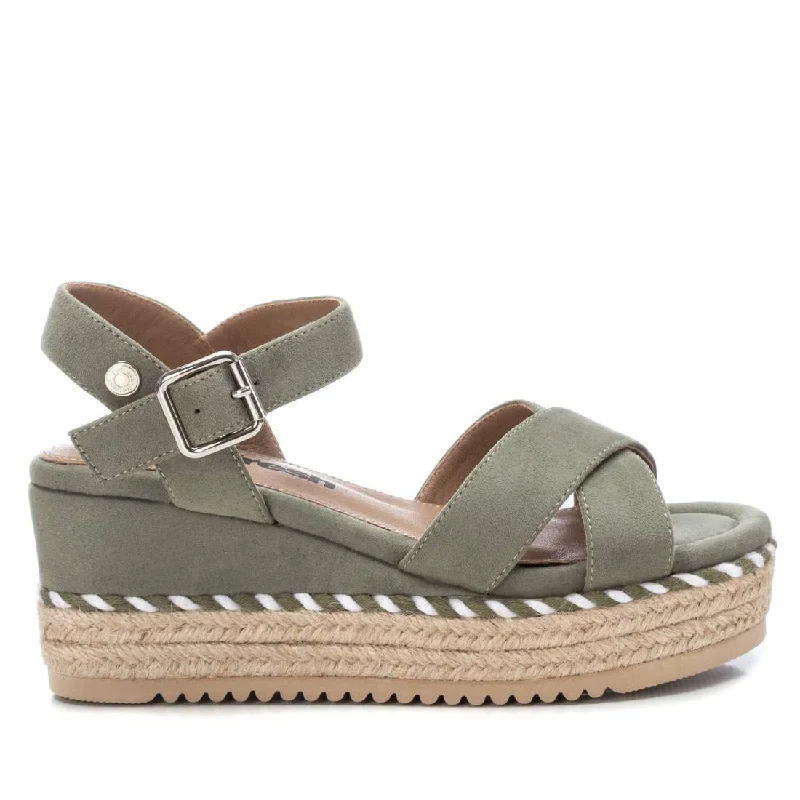 Women's Suede Wedge Sandals By XTI