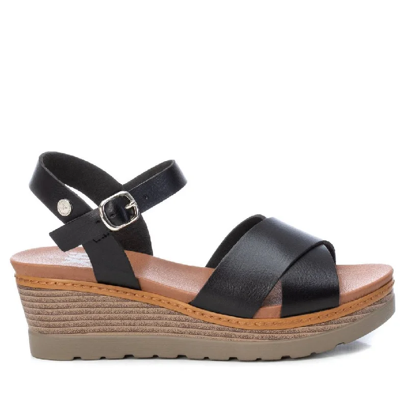 Women's Wedge Cross Strap Sandals By XTI_