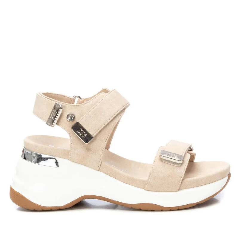 Women's Wedge Double Strap Sandals By XTI