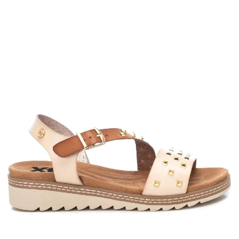 Women's Wedge Sandals With Gold Studs