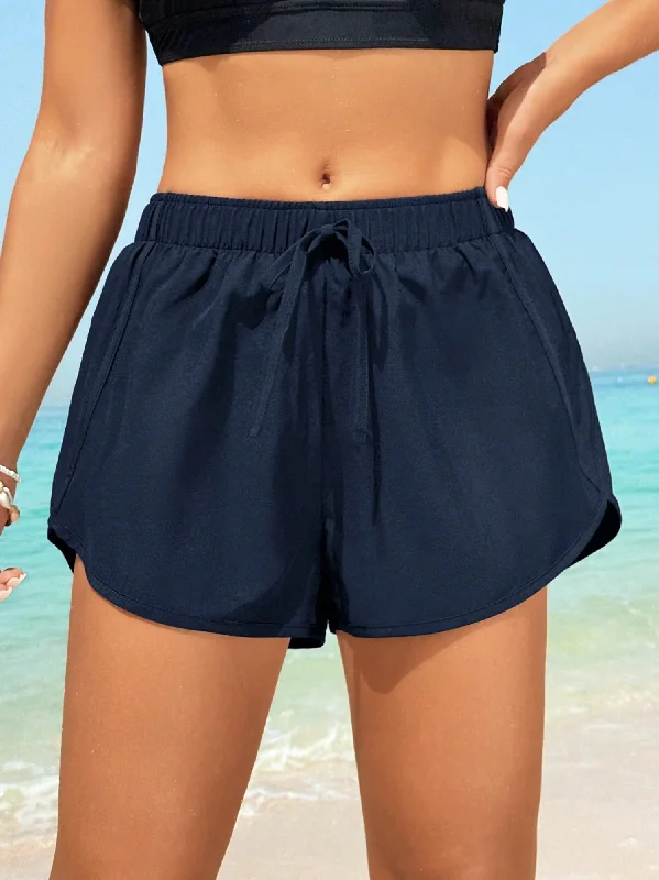 Basic Bikini Shorts With Brief Lining