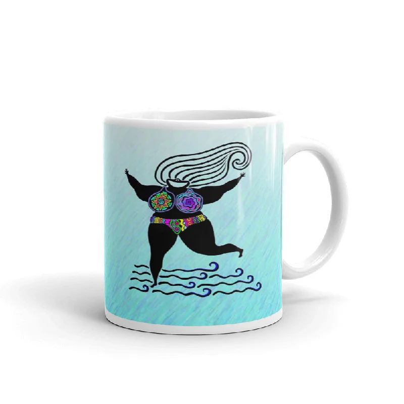 BLUE GODDESS OF GOOD ATTITUDE Mug