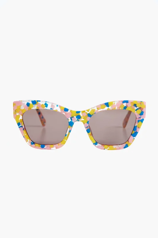 Canary Confetti Lido Sunglasses