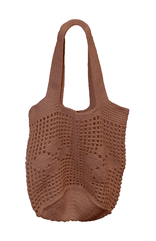 Crochet Bag Brown By San Lorenzo Bikinis