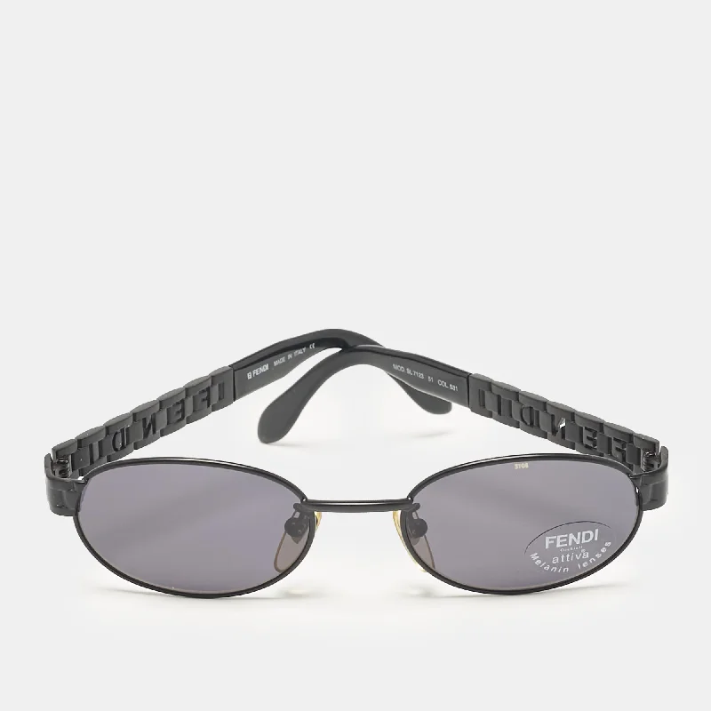 Fendi Black Mod. Sl 7123 Oval  Sunglasses