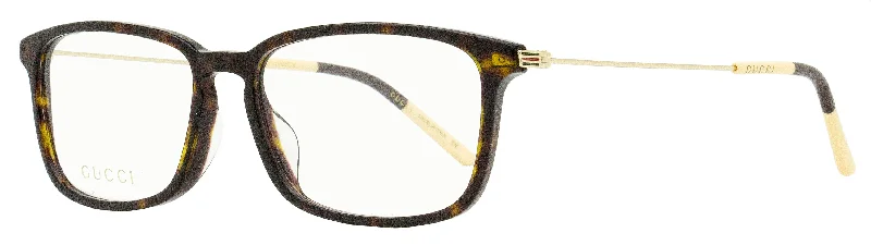 Gucci Men's Classic Eyeglasses GG1056OA 002 Havana/Gold 56mm