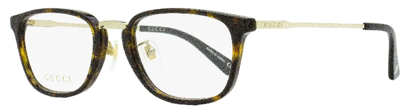 Gucci Men's Titanium Eyeglasses GG0324OJ 002 Dark Havana 53mm