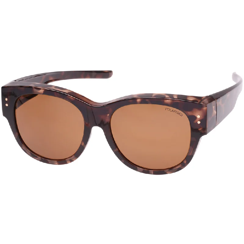 Honeysuckles Fitover Sunglasses - Tort