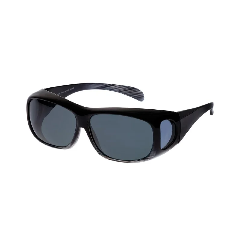 Jervis Fitover Sunglasses - Milky Black