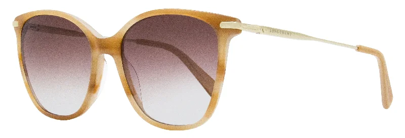 Longchamp Women's Square Sunglasses LO660S 264 Beige Marble 54mm