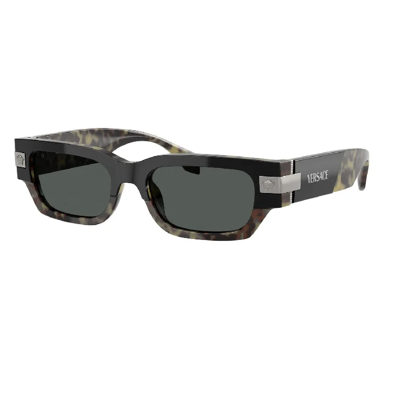 Men's 0Ve4465 Sunglasses In Havana /dark Grey