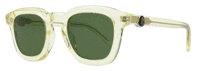 Moncler Men's Gradd Sunglasses ML0262 57N Transparent Beige 50mm