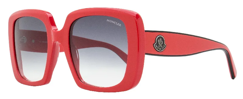 Moncler Women's Blanche Sunglasses ML0259 66B Red 53mm