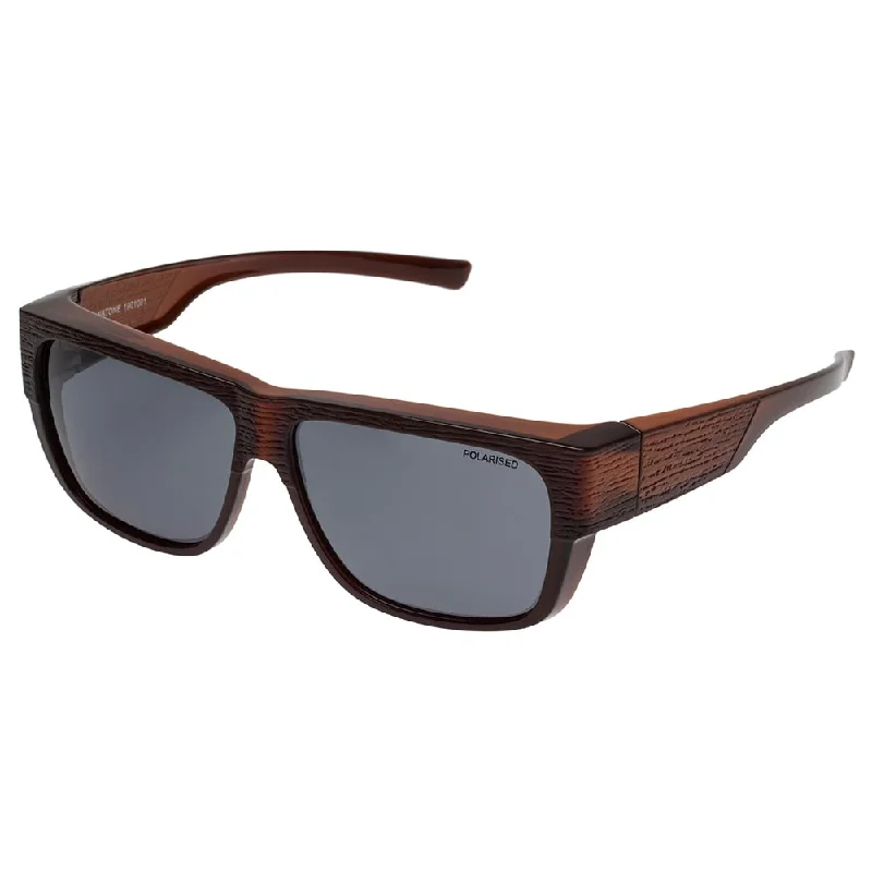 Natone Fitover Sunglasses - Crystal Brown