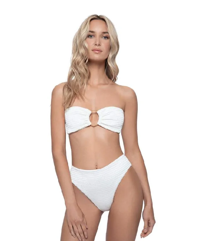 PQ Swim Ring Bandeau in Pure