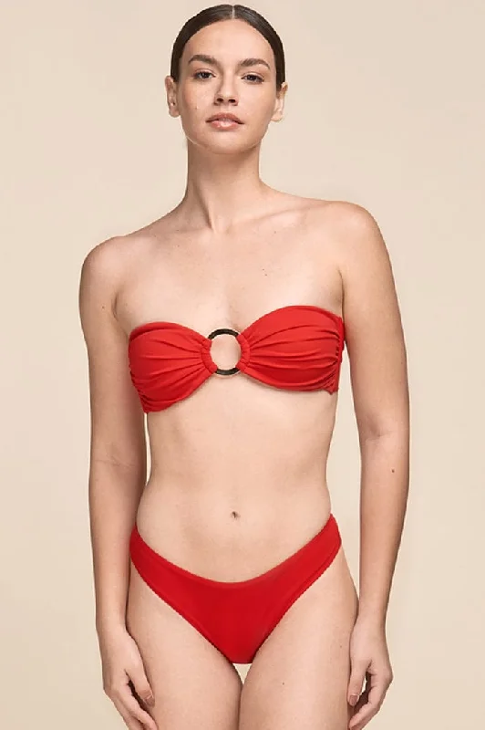 TOP BANDEAU RED 38