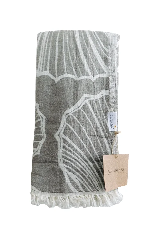 Shell Gray Towel