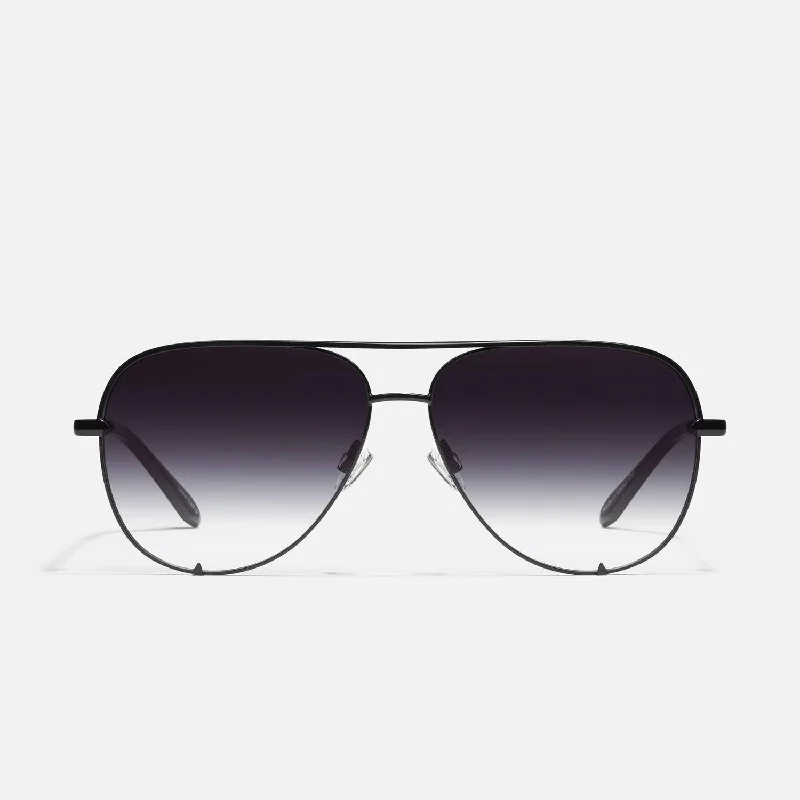 Unisex High Key Mini Sunglasses In Black/fade