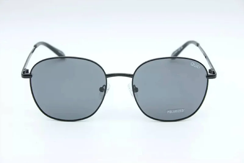 Unisex Jezabell Sunglasses In Black/smoke Polarized