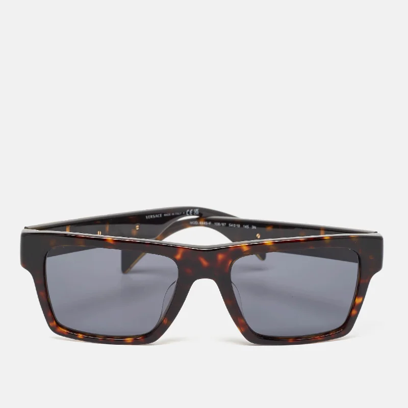 Versace Dark Brown Mod. 4445-F Square Sunglasses