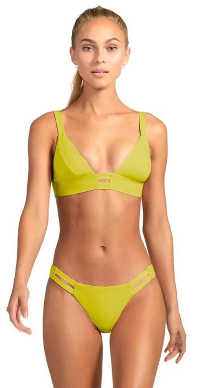 Vitamin A Neutra Bralette in Citron Refresh 40T CTR