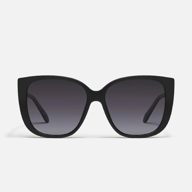 Women's Ever After Sunglasses In Matte Black/smoke