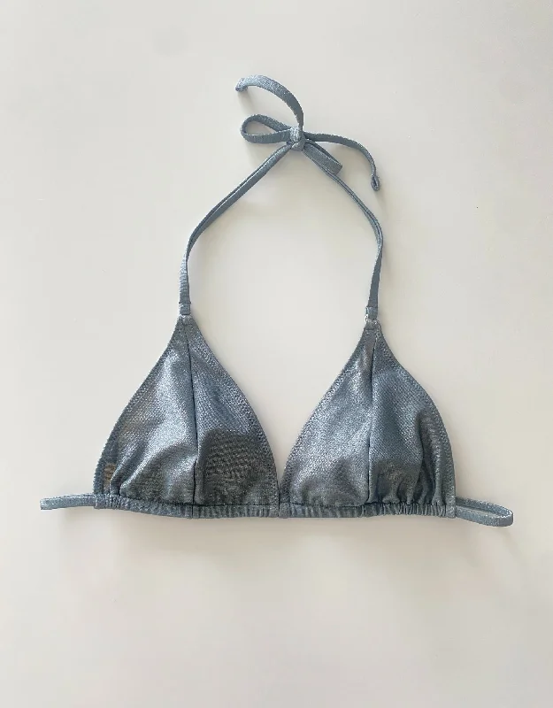 Mica Triangle Bikini Top Moonlight